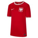 POLEN Trikot Away Kinder WM 2022