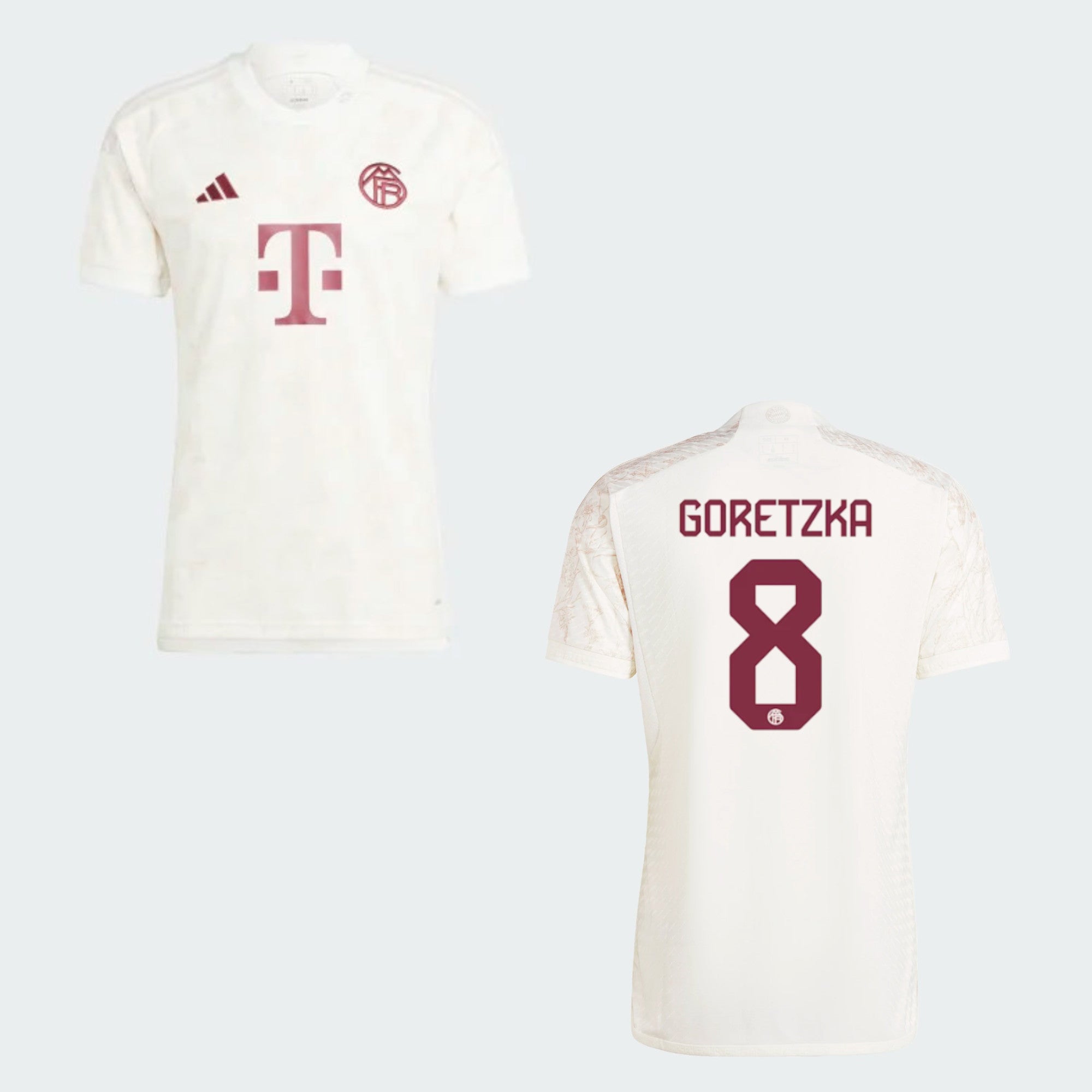 FC BAYERN MÜNCHEN Trikot 3rd Kinder 23 / 24 - GORETZKA 8