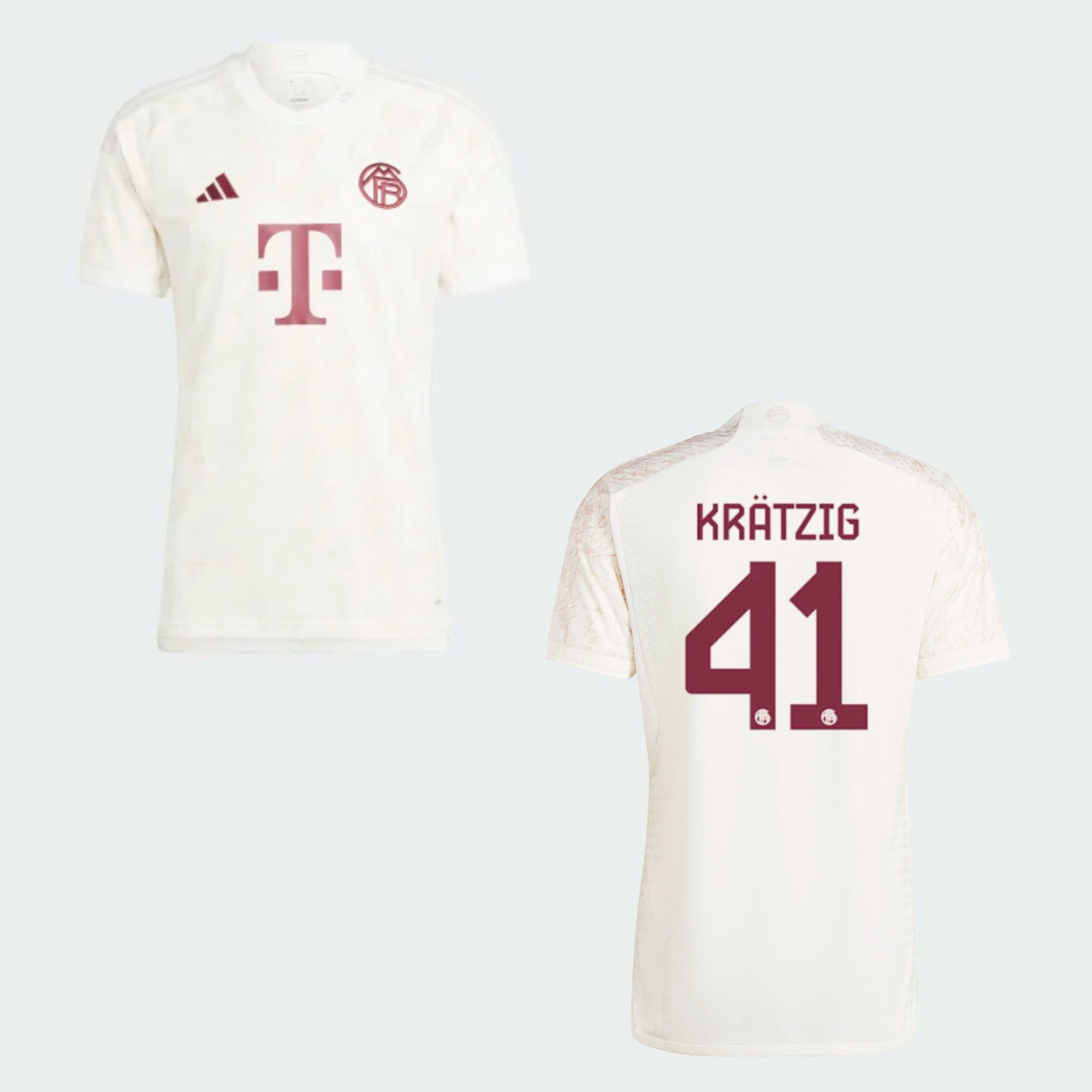 FC BAYERN MÜNCHEN Trikot 3rd Herren 23 / 24 - KRÄTZIG 41