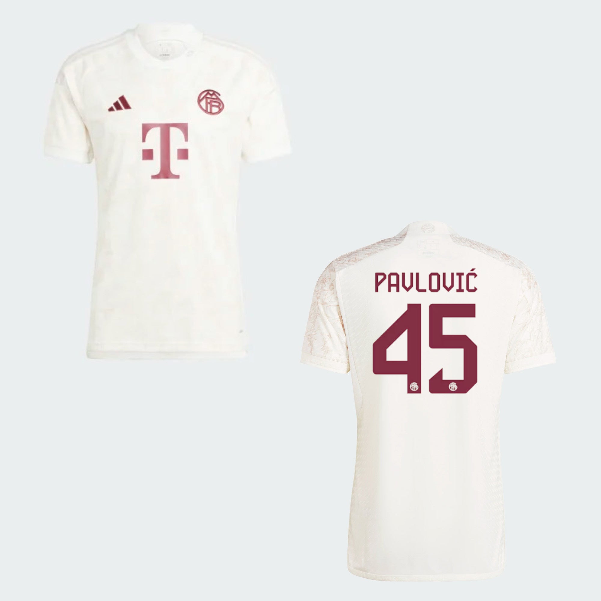 FC BAYERN MÜNCHEN Trikot 3rd Kinder 23 / 24 - PAVLOVIC 45