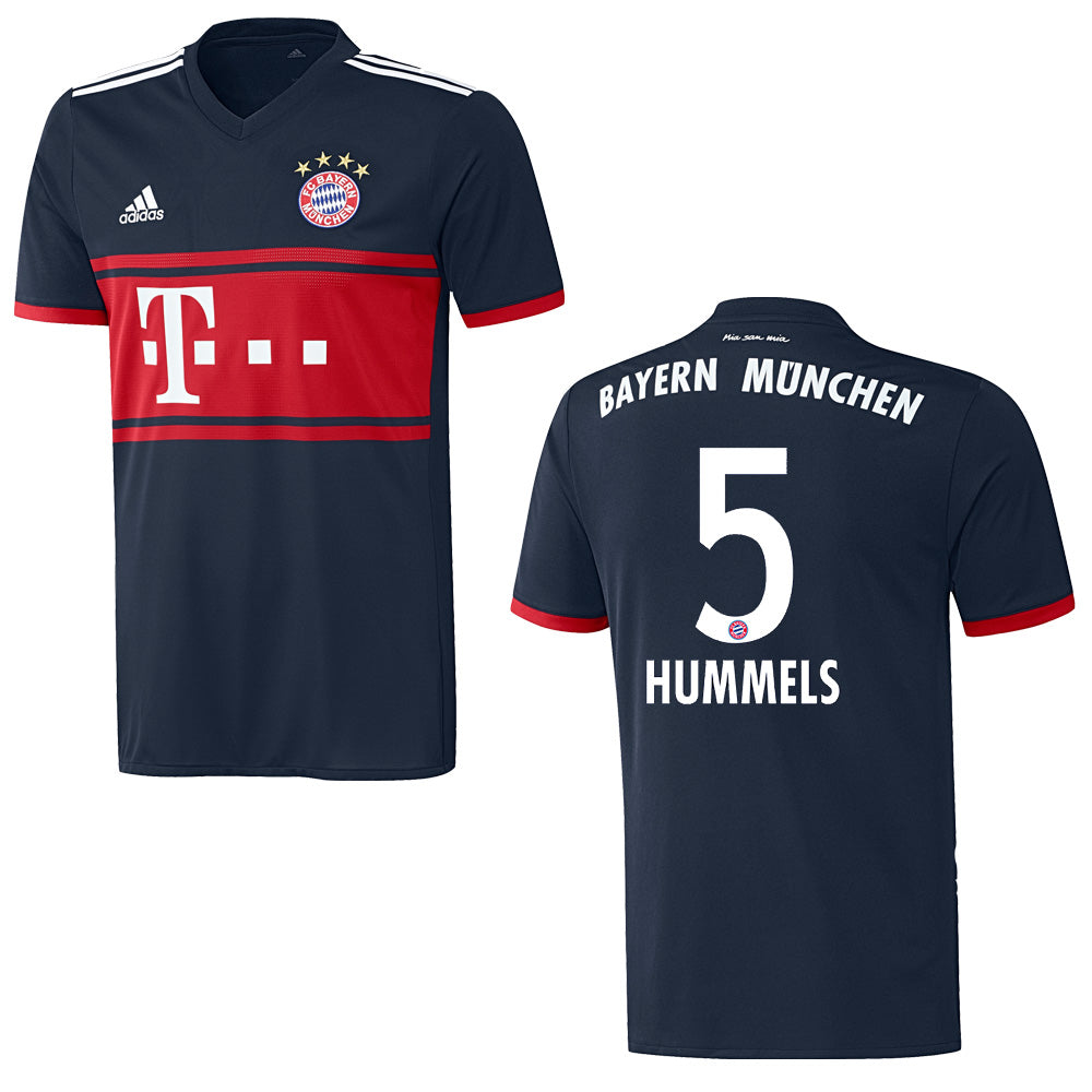 FC BAYERN MÜNCHEN Trikot Away Kinder 2017 / 2018 - HUMMELS 5