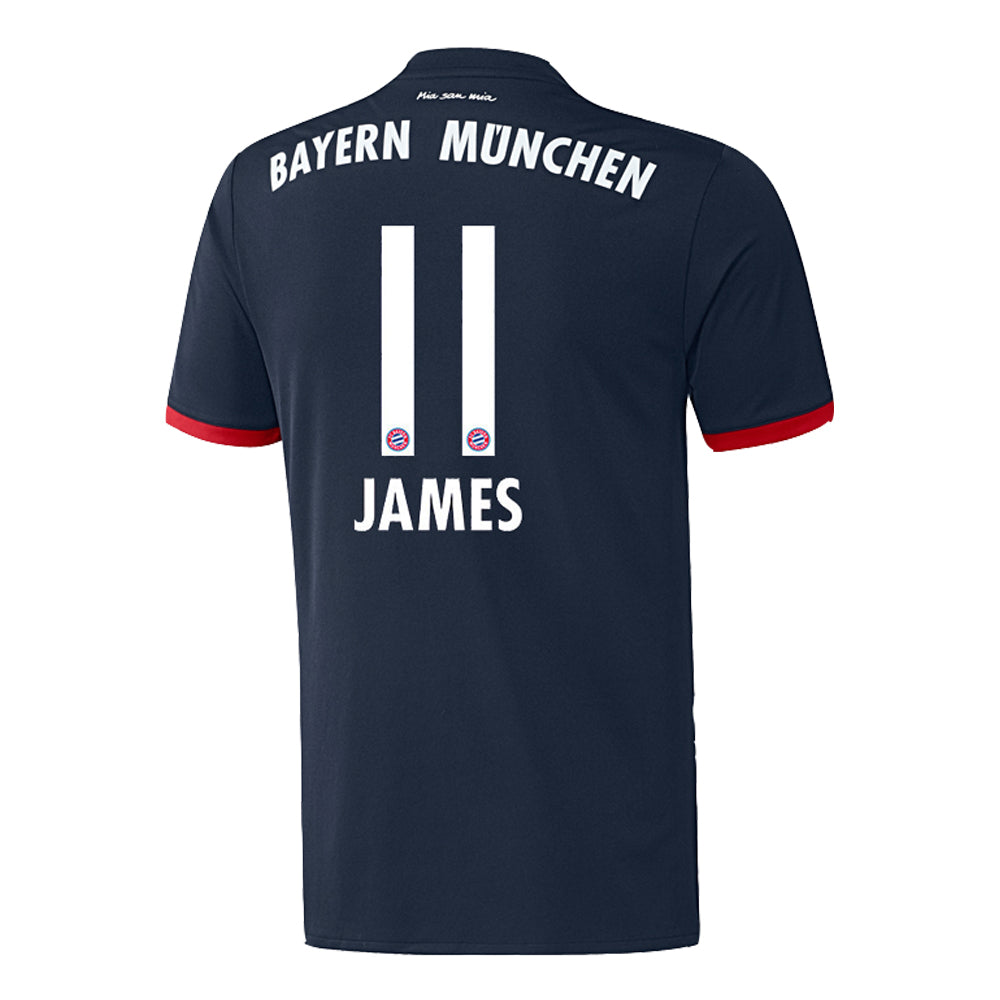 FC BAYERN MÜNCHEN Trikot Away Kinder 2017 / 2018 - JAMES 11