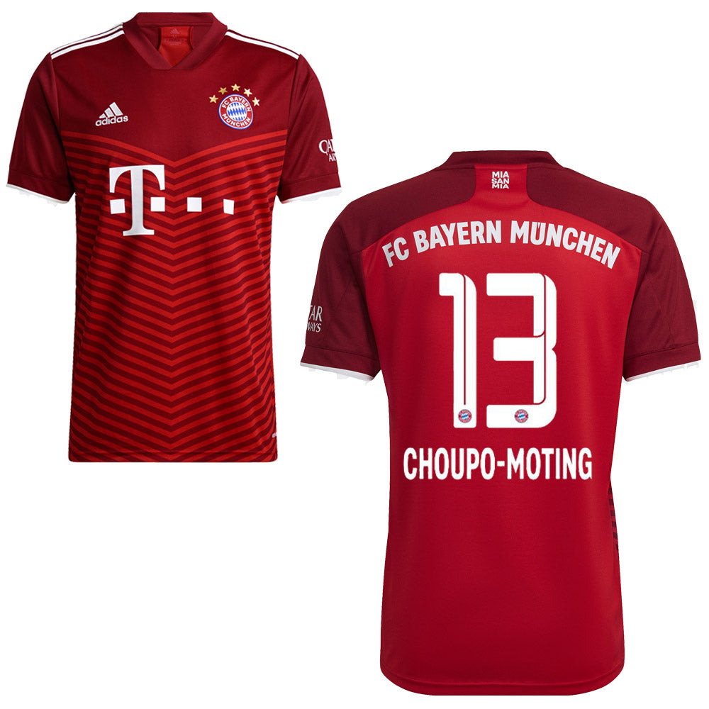 FC BAYERN MÜNCHEN Trikot Home Herren 21 / 22 - CHOUPO-MOTING 13