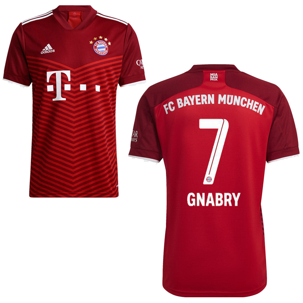 FC BAYERN MÜNCHEN Trikot Home Herren 21 / 22 - GNABRY 7