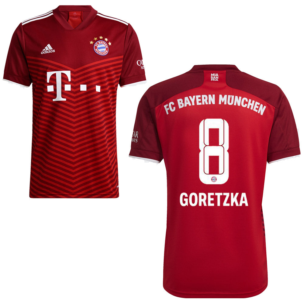 FC BAYERN MÜNCHEN Trikot Home Herren 21 / 22 - GORETZKA 8