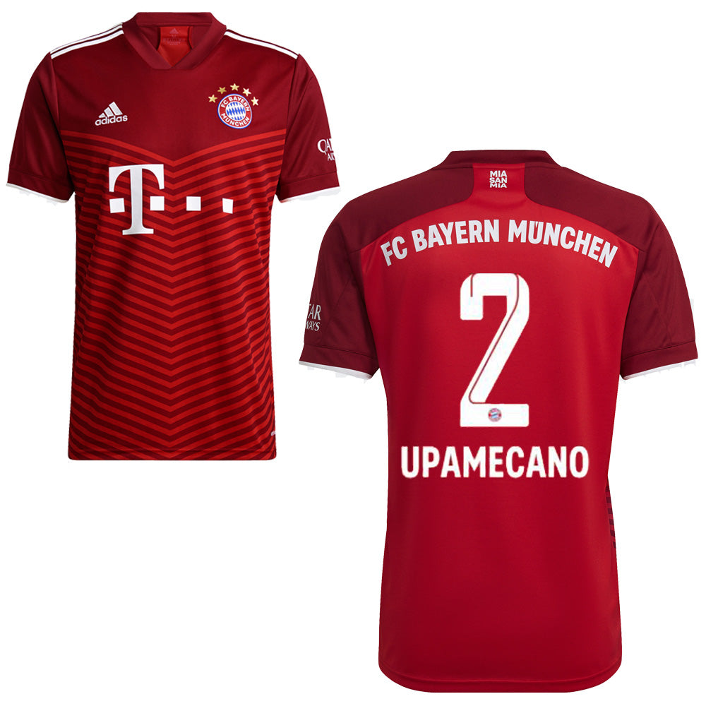 FC BAYERN MÜNCHEN Trikot Home Herren 21 / 22 - UPAMECANO 2