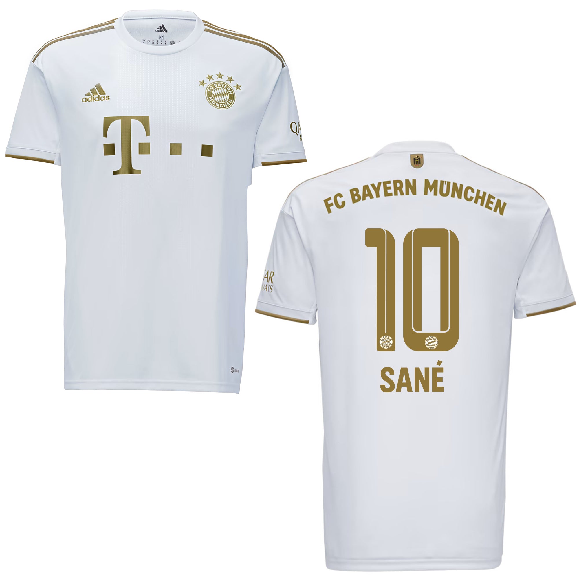 FC BAYERN MÜNCHEN Trikot Away Herren 22 / 23 - SANÉ 10