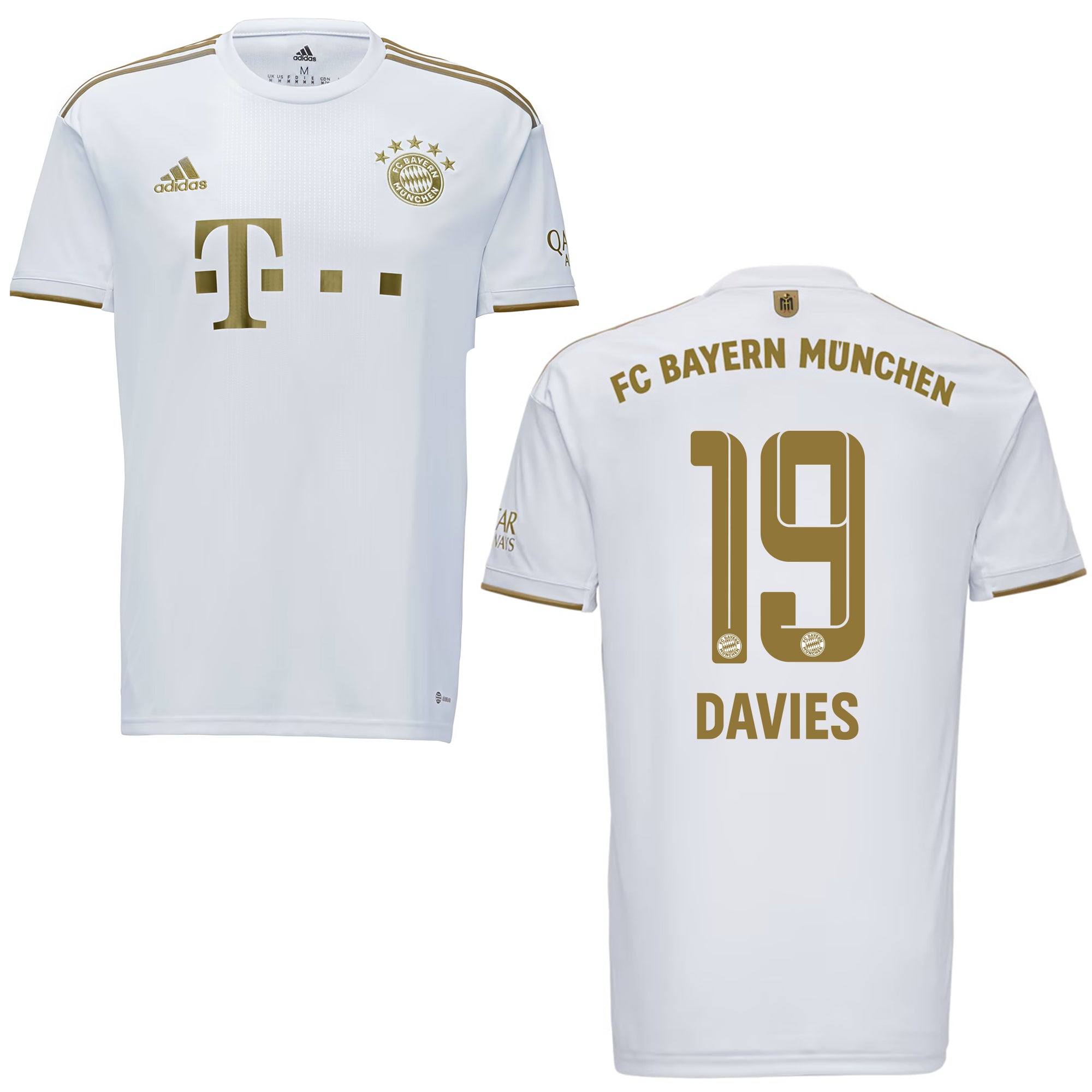 FC BAYERN MÜNCHEN Trikot Away Herren 22 / 23 - DAVIES 19