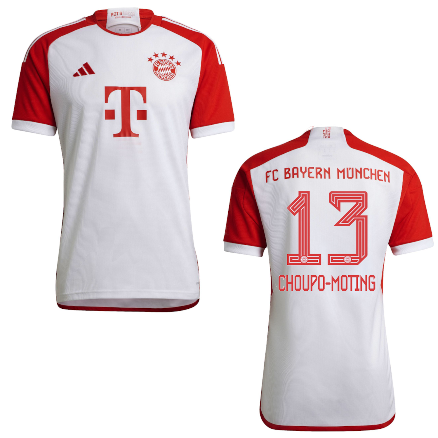 FC BAYERN MÜNCHEN Trikot Home Kinder 23 / 24 - CHOUPO-MOTING 13