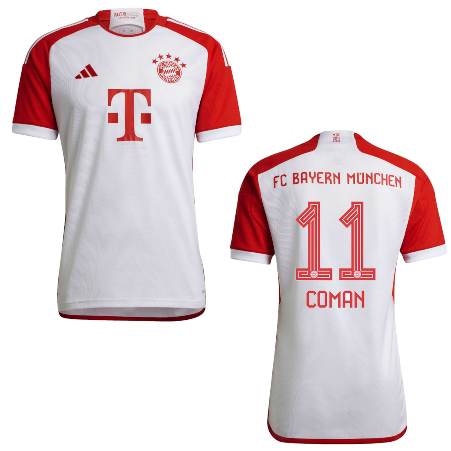 FC BAYERN MÜNCHEN Trikot Home Herren 23 / 24 - COMAN 11