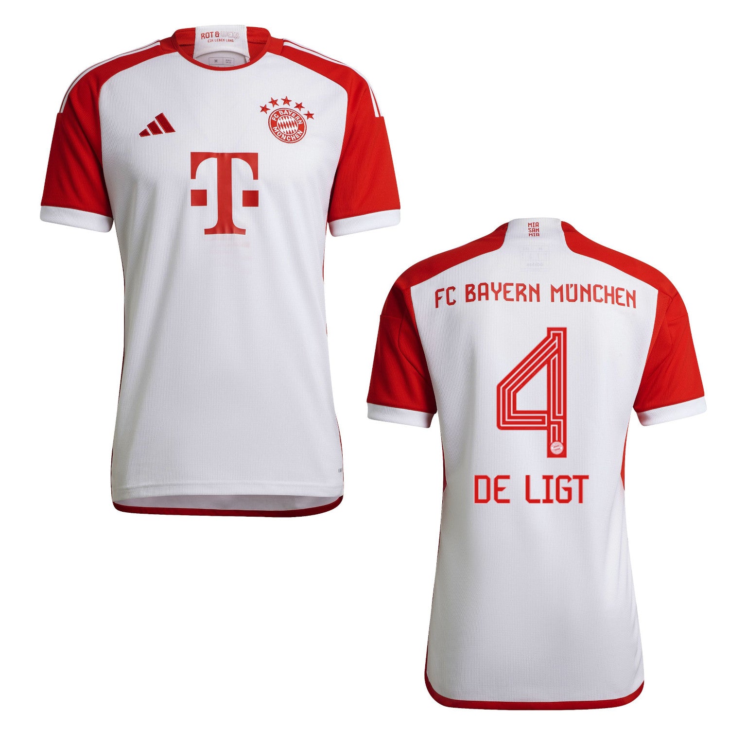 FC BAYERN MÜNCHEN Trikot Home Herren 23 / 24 - DE Ligt 4