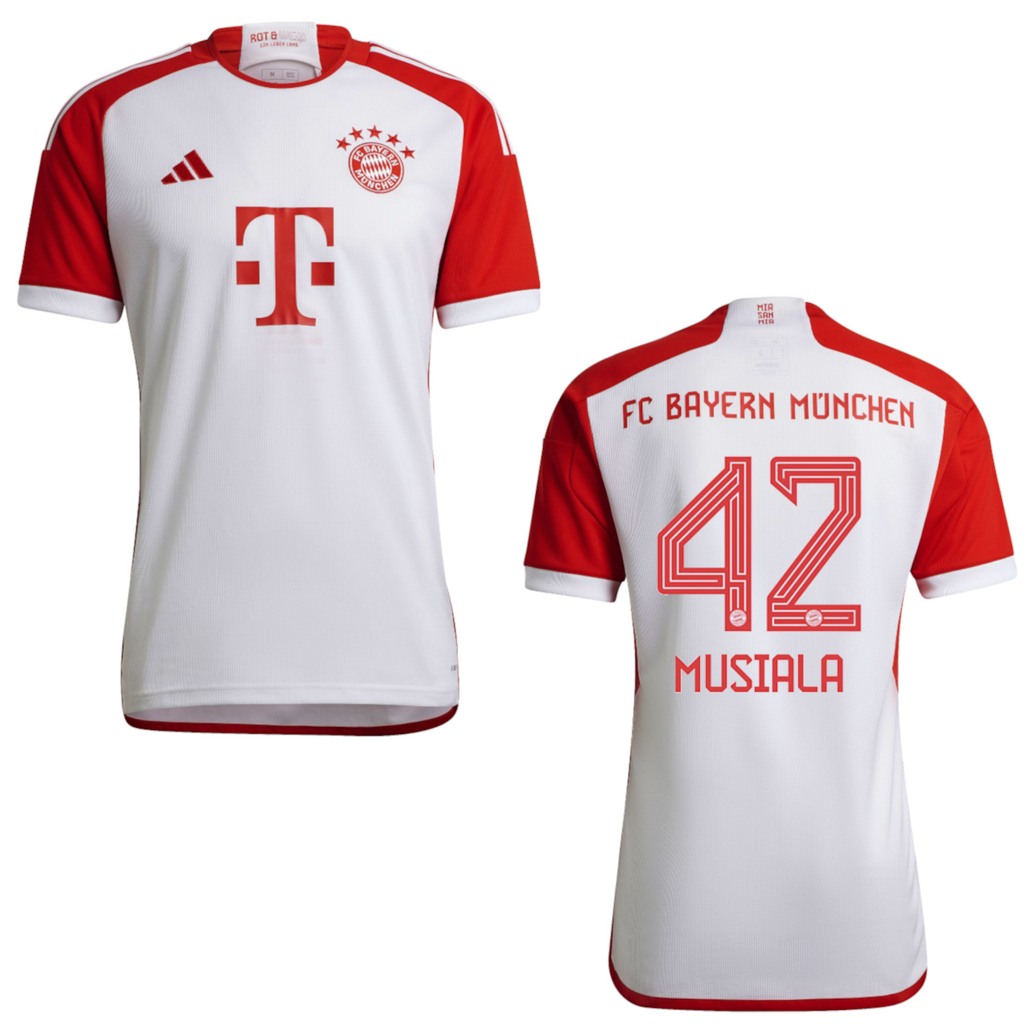 FC BAYERN MÜNCHEN Trikot Home Kinder 23 / 24 - MUSIALA 42