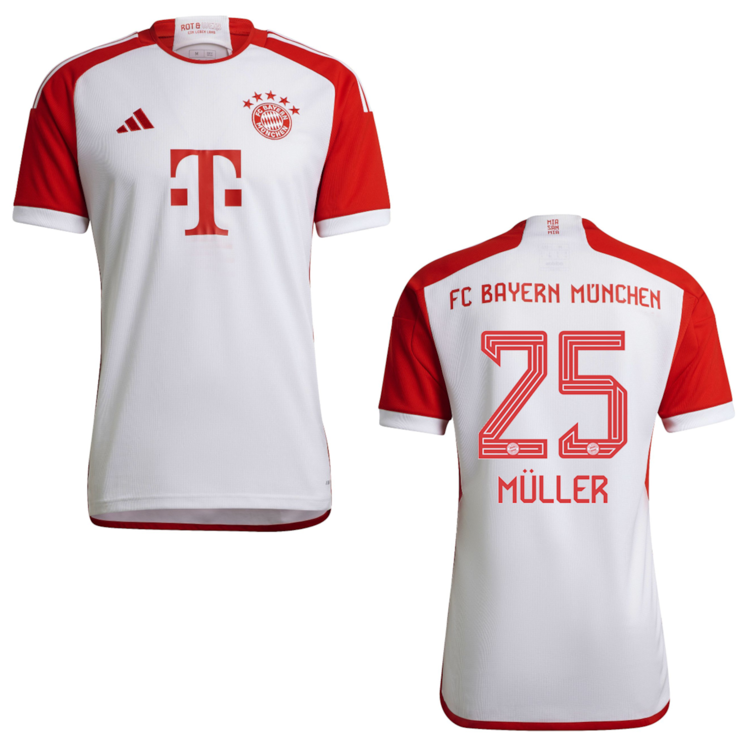 FC BAYERN MÜNCHEN Trikot Home Kinder 23 / 24 - MÜLLER 25