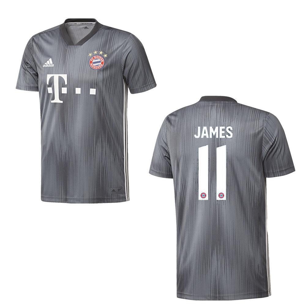 FC BAYERN MÜNCHEN Trikot 3rd Herren 2018 / 2019 - JAMES 11