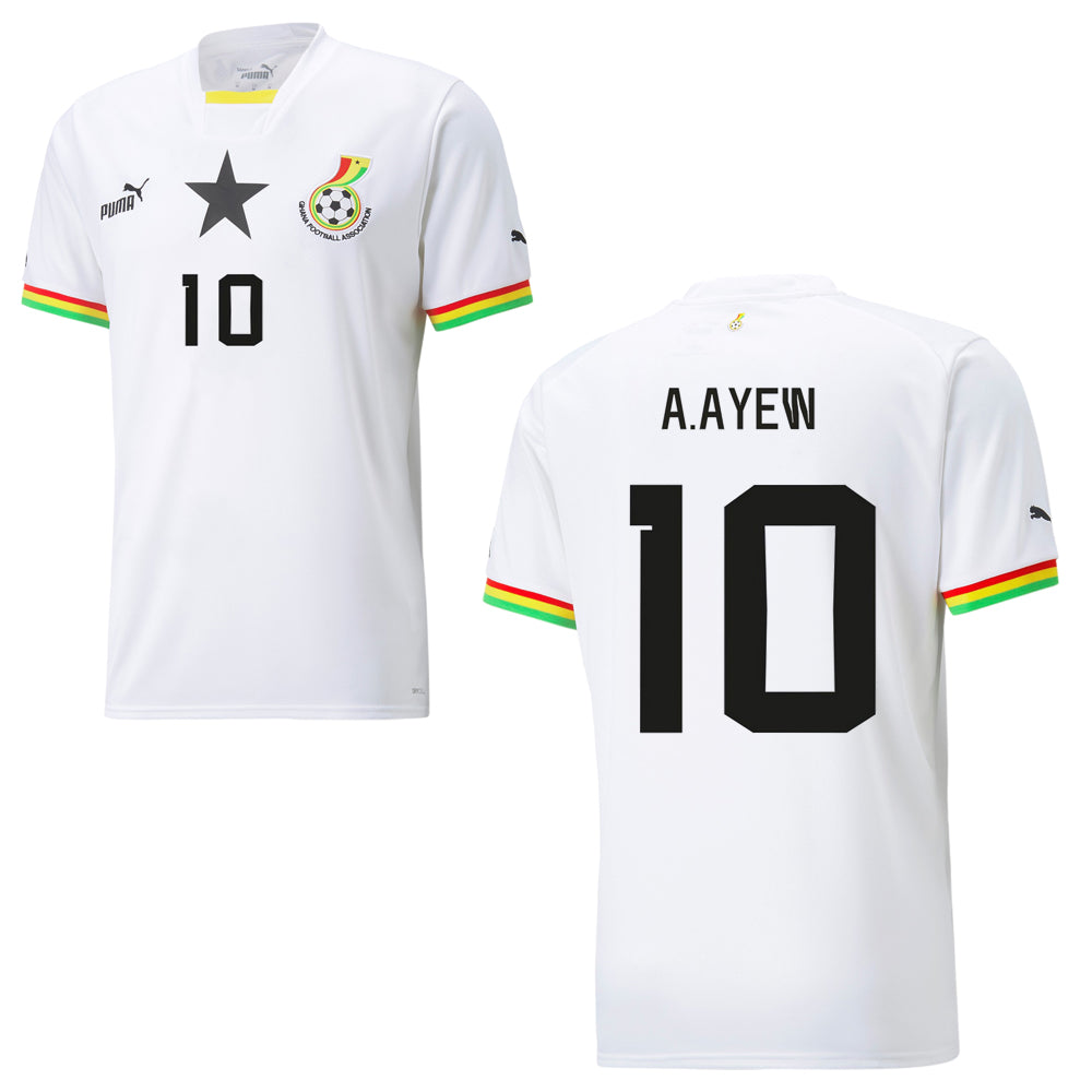 puma GHANA Trikot Home Herren WM 2022 - A.AYEW 10