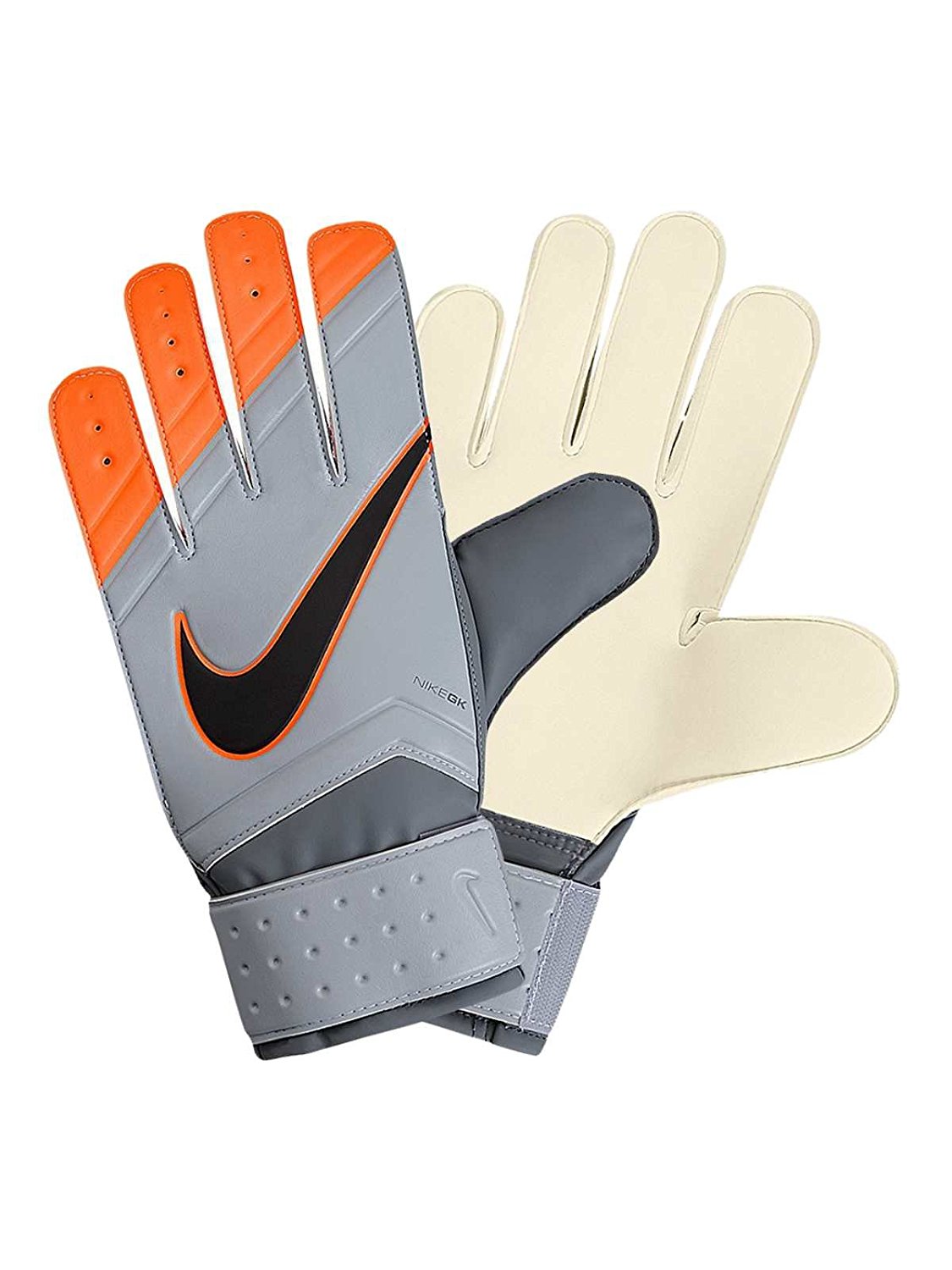 nike MATCH TW-Handschuh grau-orange