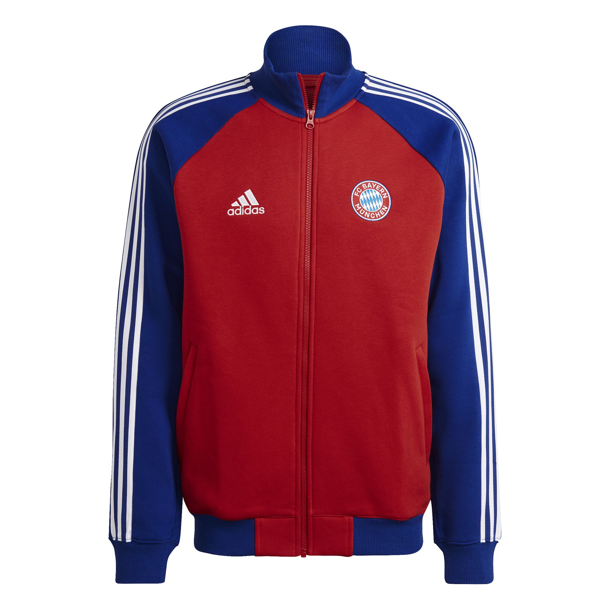 FC BAYERN MÜNCHEN Tiro 21 Anthem Jacke Herren rot-blau