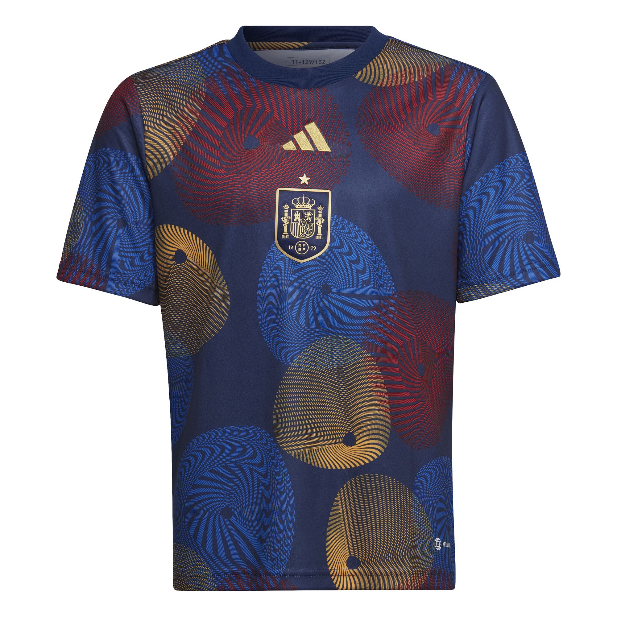 FEF Spanien Pre-Match Shirt Kinder WM 2022