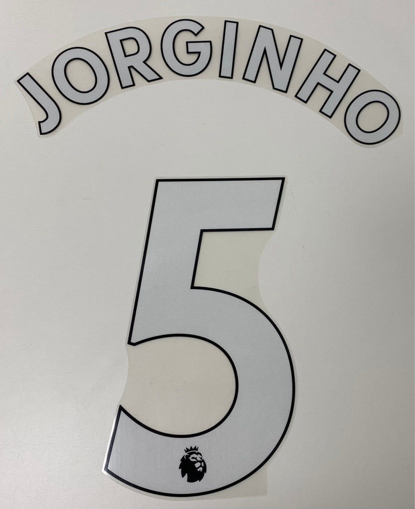 Original Premier League Trikot-Flock 23cm - JORGINHO 5