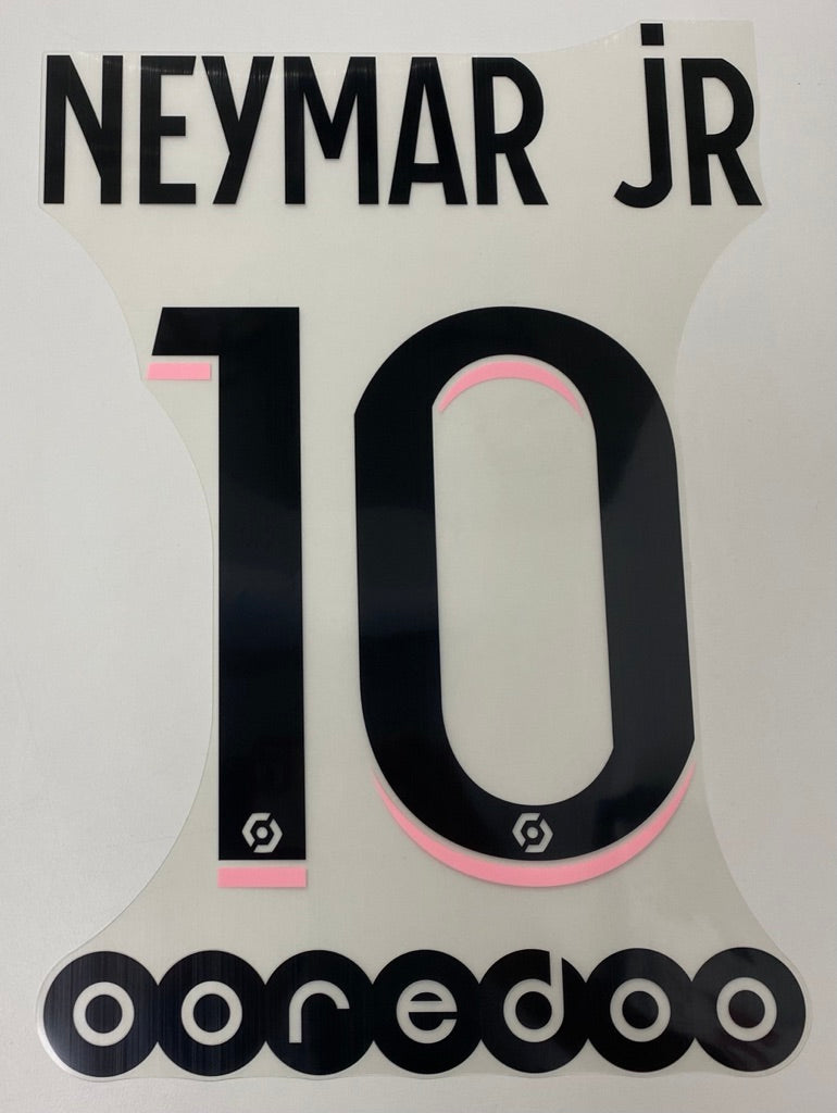 Original Paris Saint-Germain Trikot-Flock 20cm - NEYMAR JR 10