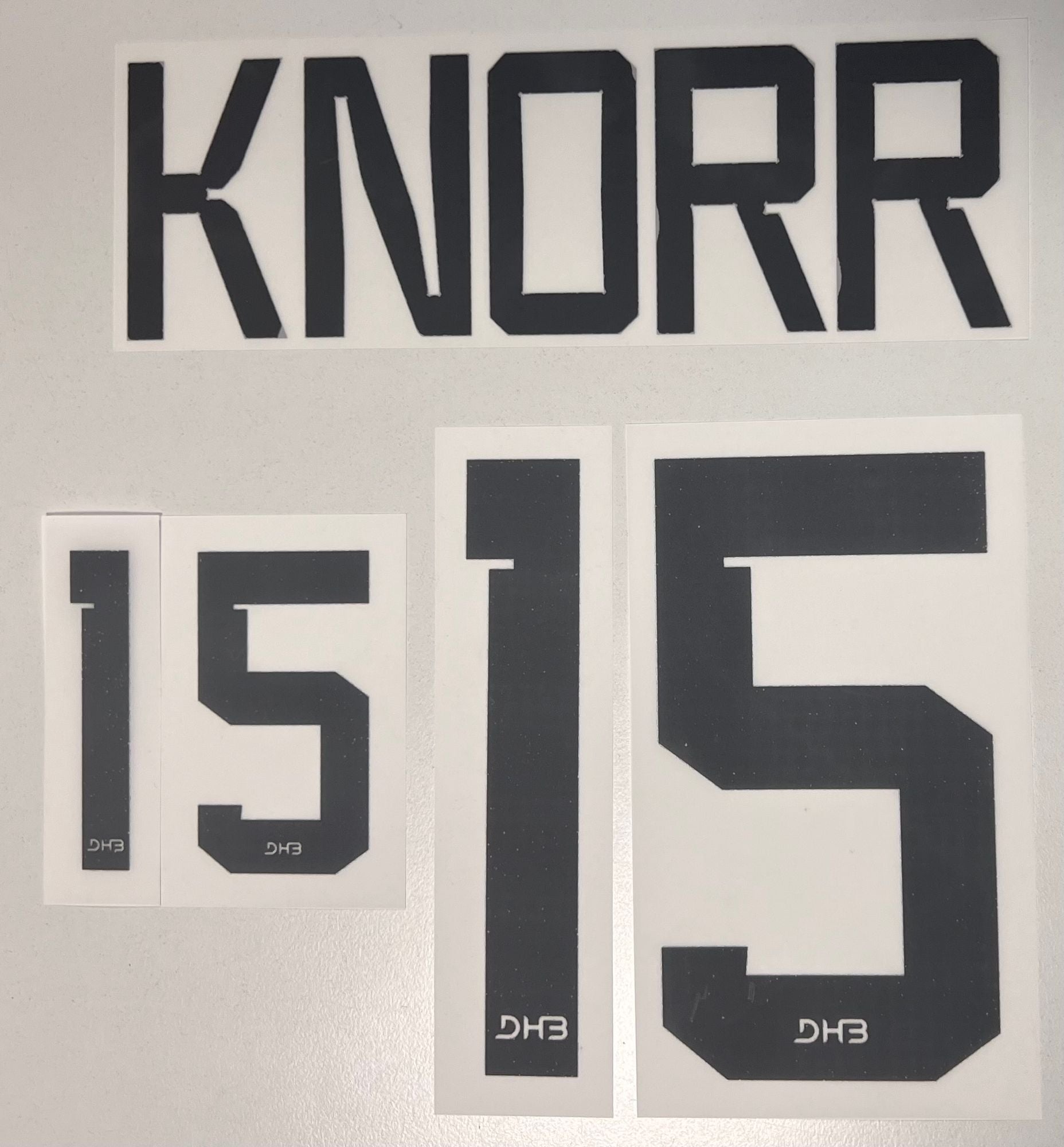 Original DHB Trikot-Flock 17cm - KNORR 15