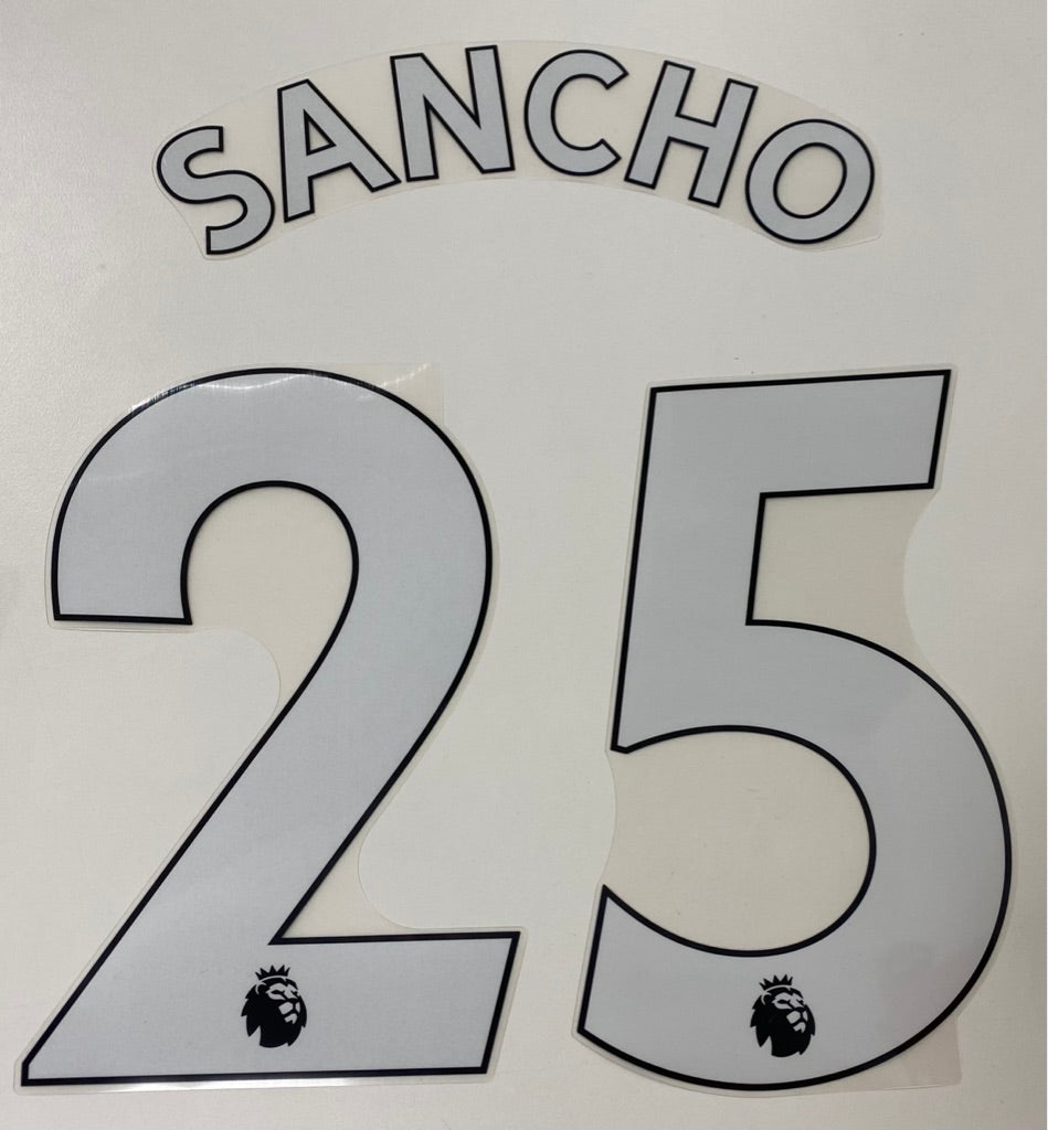 Original Premier League Trikot-Flock 23cm - SANCHO 25