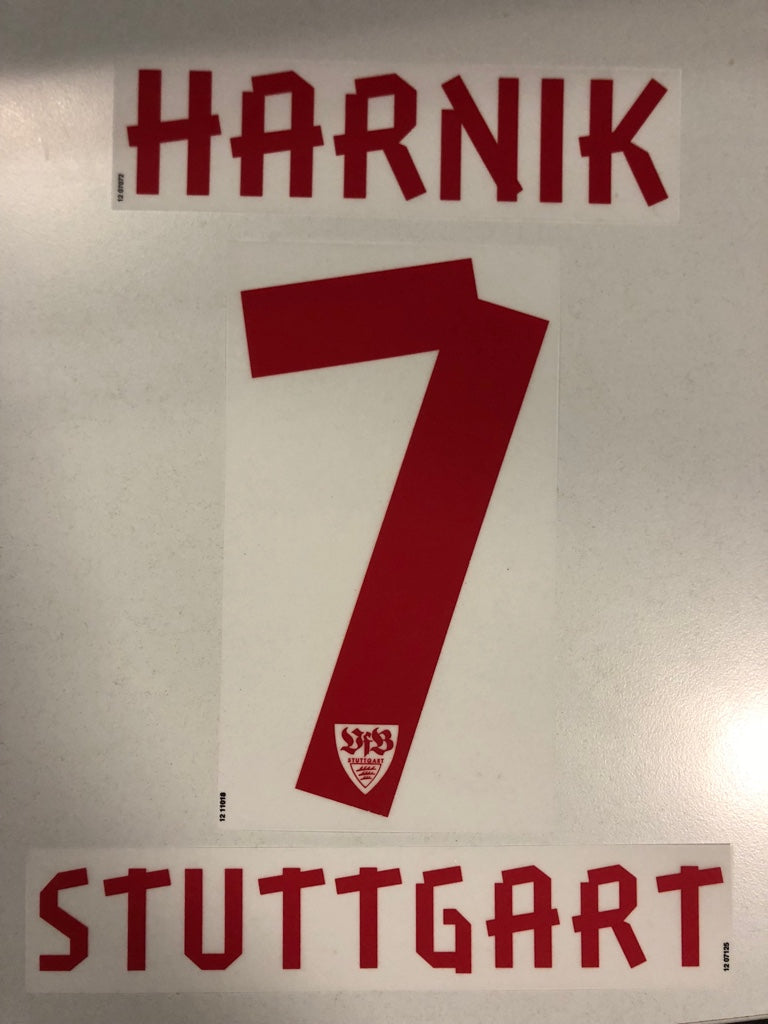 Original Trikot-Flock VFB Stuttgart 20cm - HARNIK 7