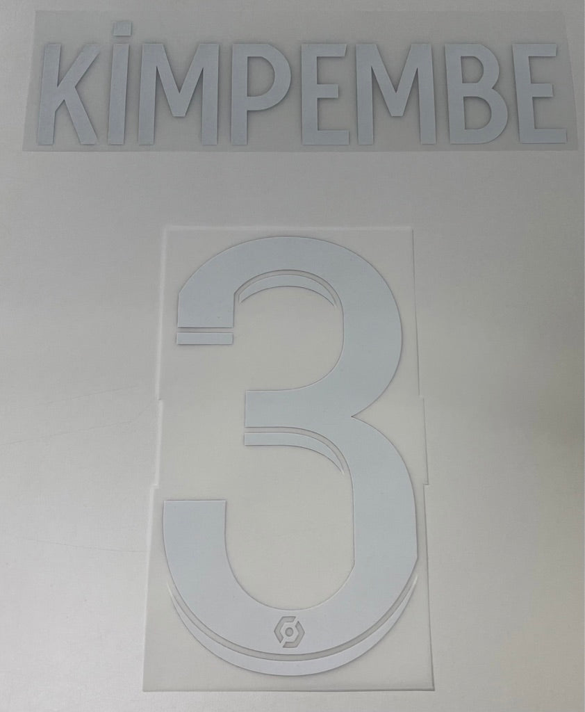 Original Paris Saint-Germain Trikot-Flock 20cm - KIMPEMBE 3