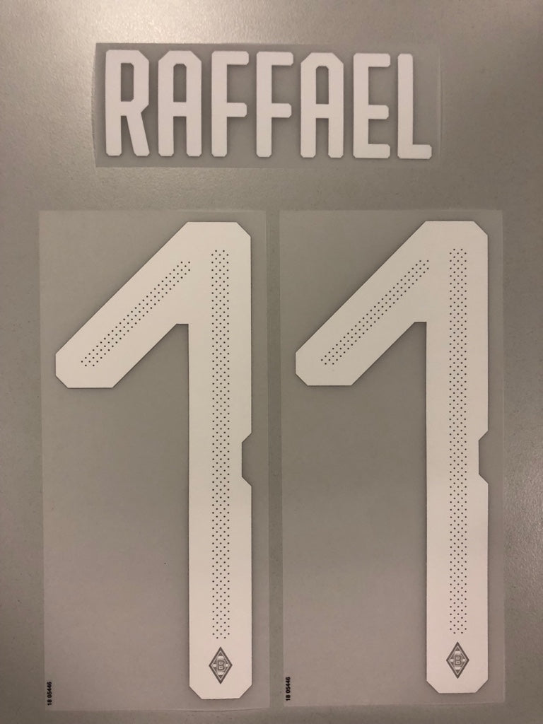 Original Borussia Mönchengladbach Trikot-Flock 20cm - RAFFAEL 11