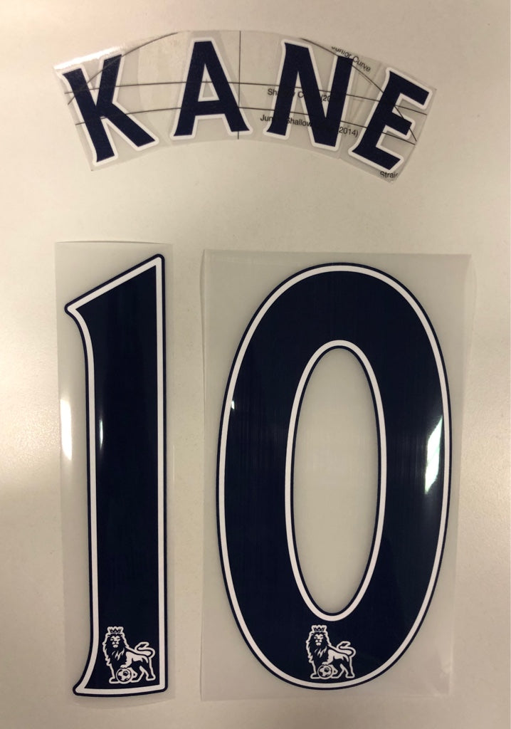 Original Trikot-Flock Premier League 23cm - KANE 10