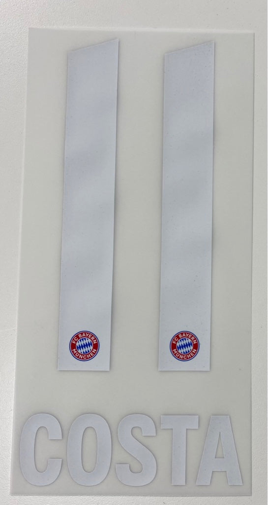 Original FC Bayern München Trikot-Flock 17cm - COSTA 11