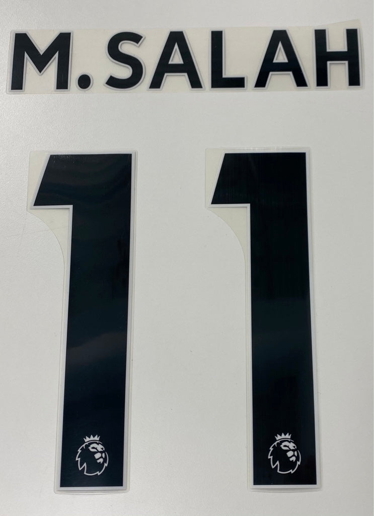 Original Premier League Trikot-Flock 23cm - M. SALAH 11