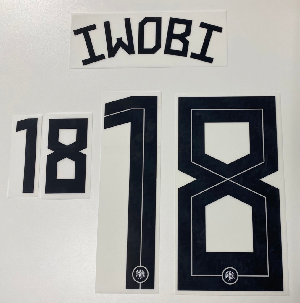 Original Trikot-Flock Nigeria 25cm - IWOBI 18