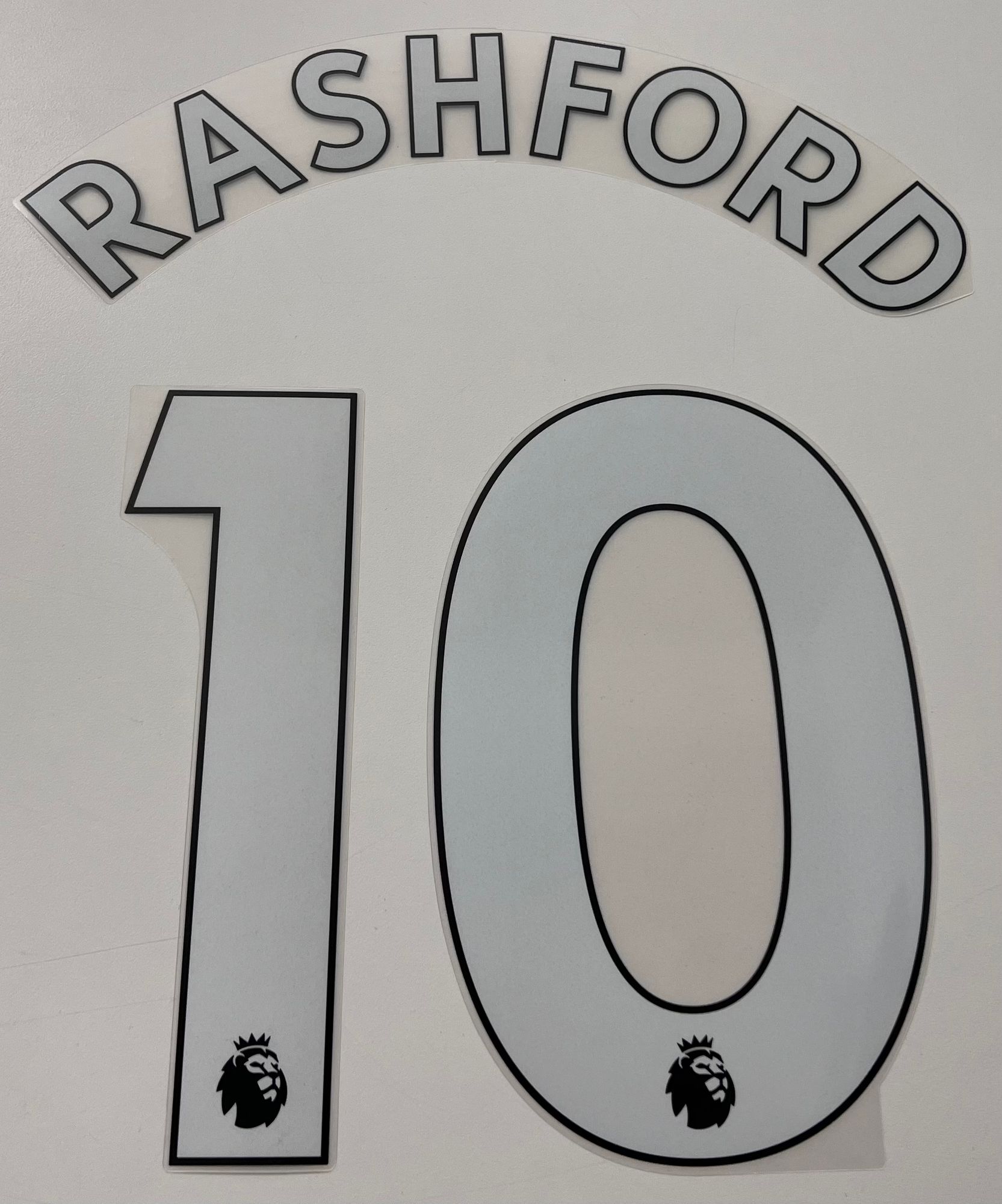 Original Premier League Trikot-Flock 23cm - RASHFORD 10