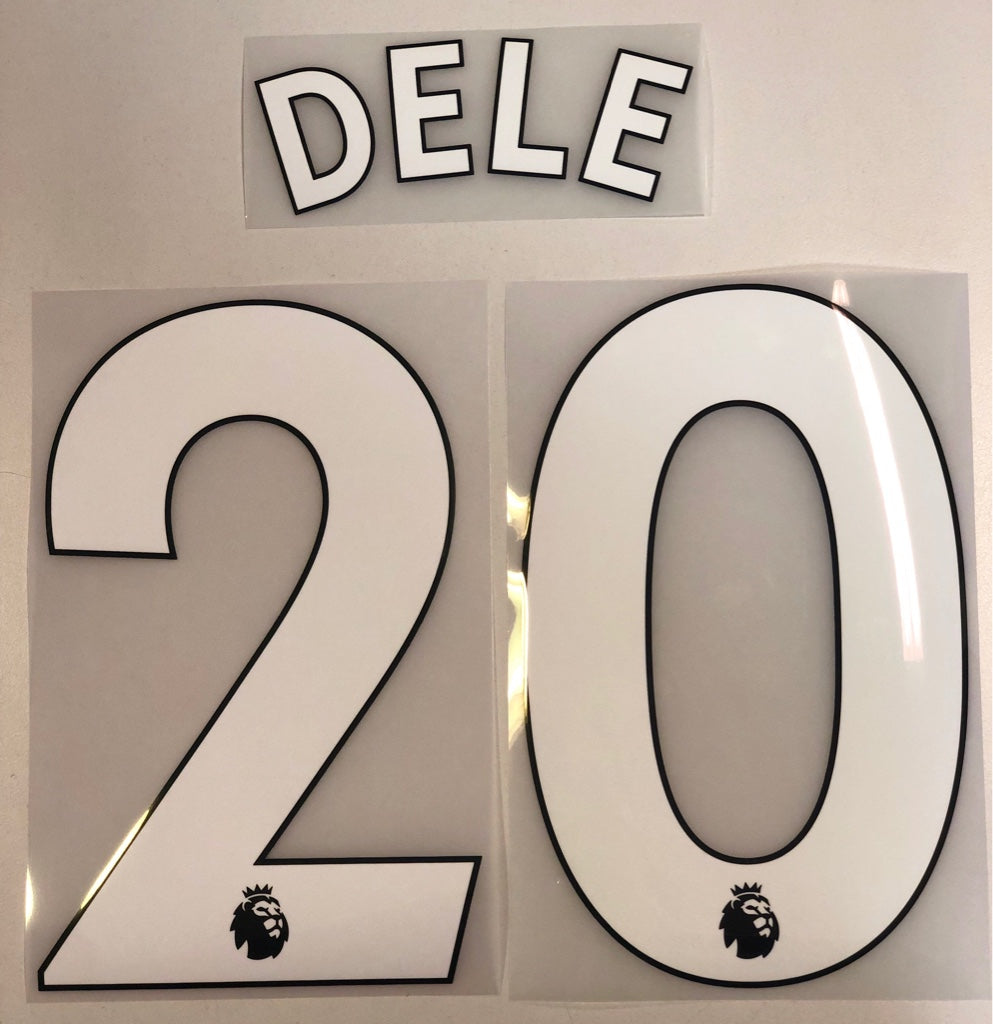 Original Premier League Trikot-Flock 23cm - DELE 20