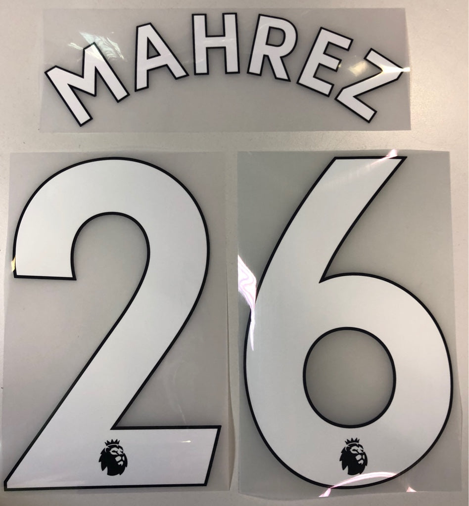 Original Premier League Trikot-Flock 23cm - MAHREZ 26