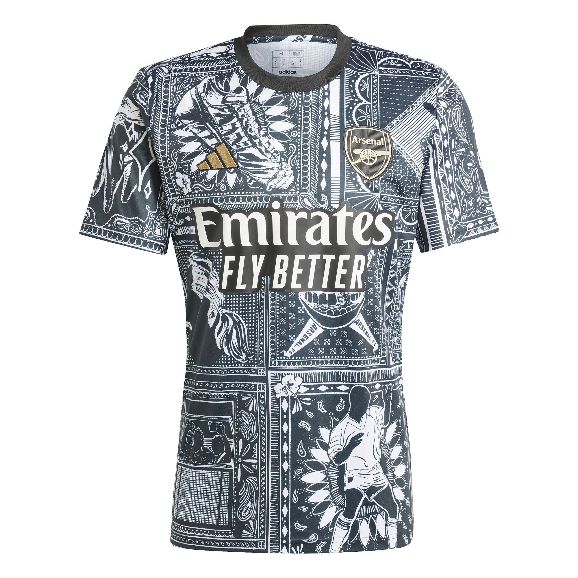 FC ARSENAL IW Pre-Match Shirt Herren 2024