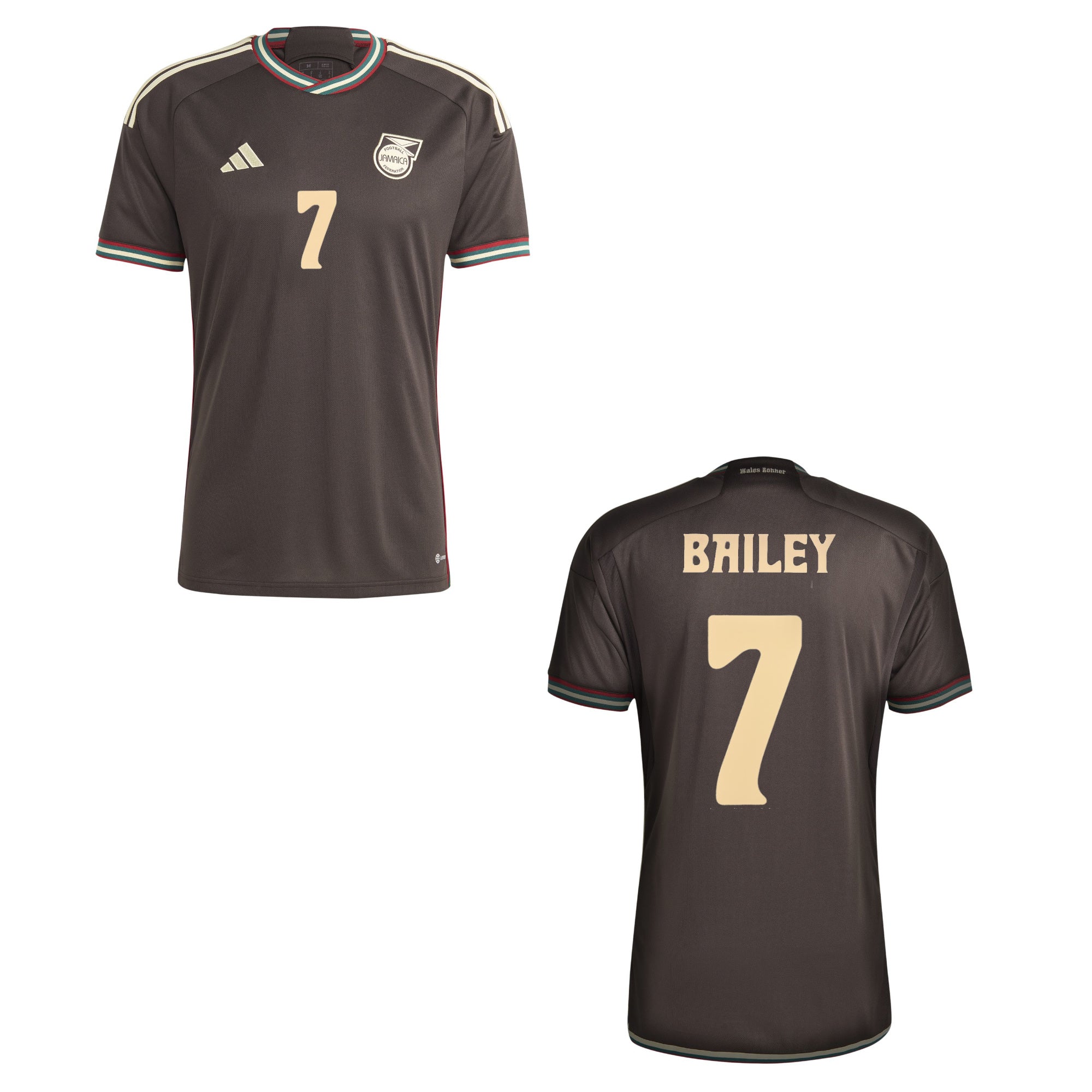 JFF JAMAICA Trikot Away Herren 23 / 24 - BAILEY 7