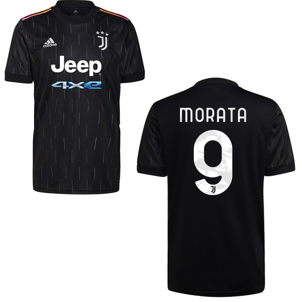 JUVENTUS TURIN Trikot Away Kinder 21 / 22 - MORATA 9