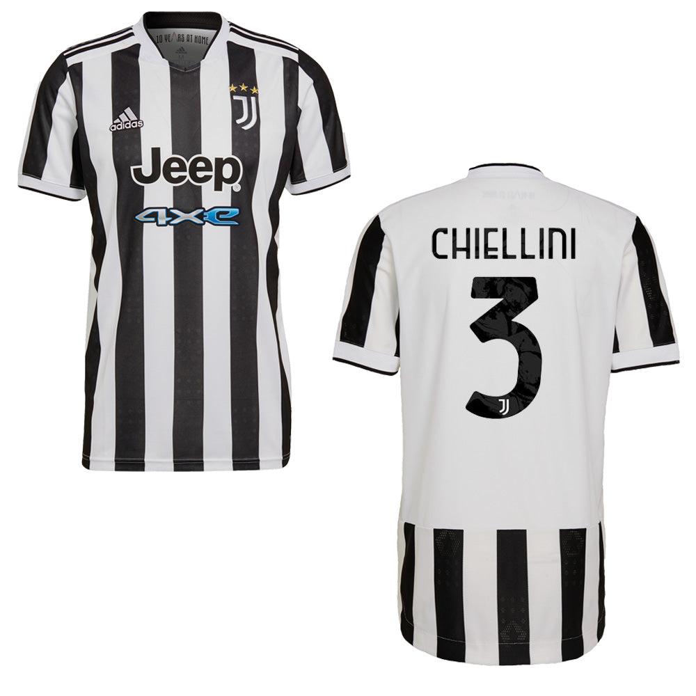 JUVENTUS TURIN Trikot Home Kinder 21 / 22 - CHIELLNI 3