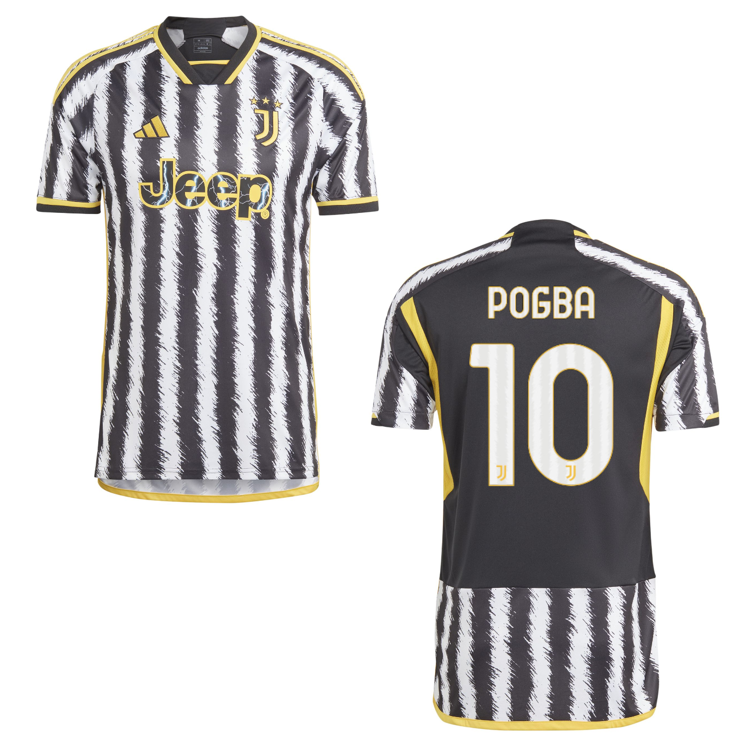 JUVENTUS TURIN Trikot Home Herren 23 / 24 - POGBA 10