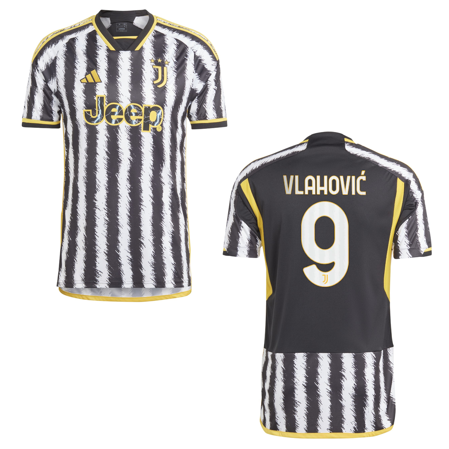 JUVENTUS TURIN Trikot Home Kinder 23 / 24 - VLAHOVIC 9