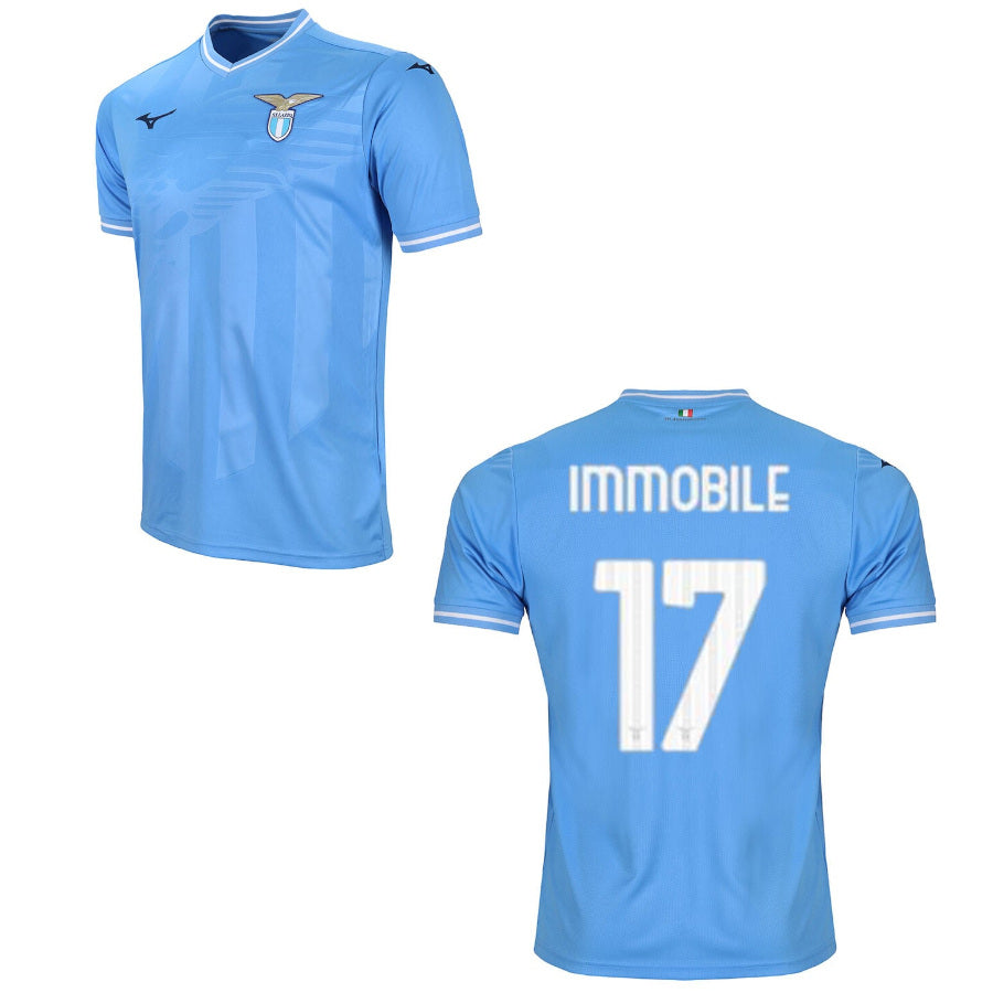 mizuno SS LAZIO ROM Trikot Home Herren 23 / 24 - IMMOBILE 17