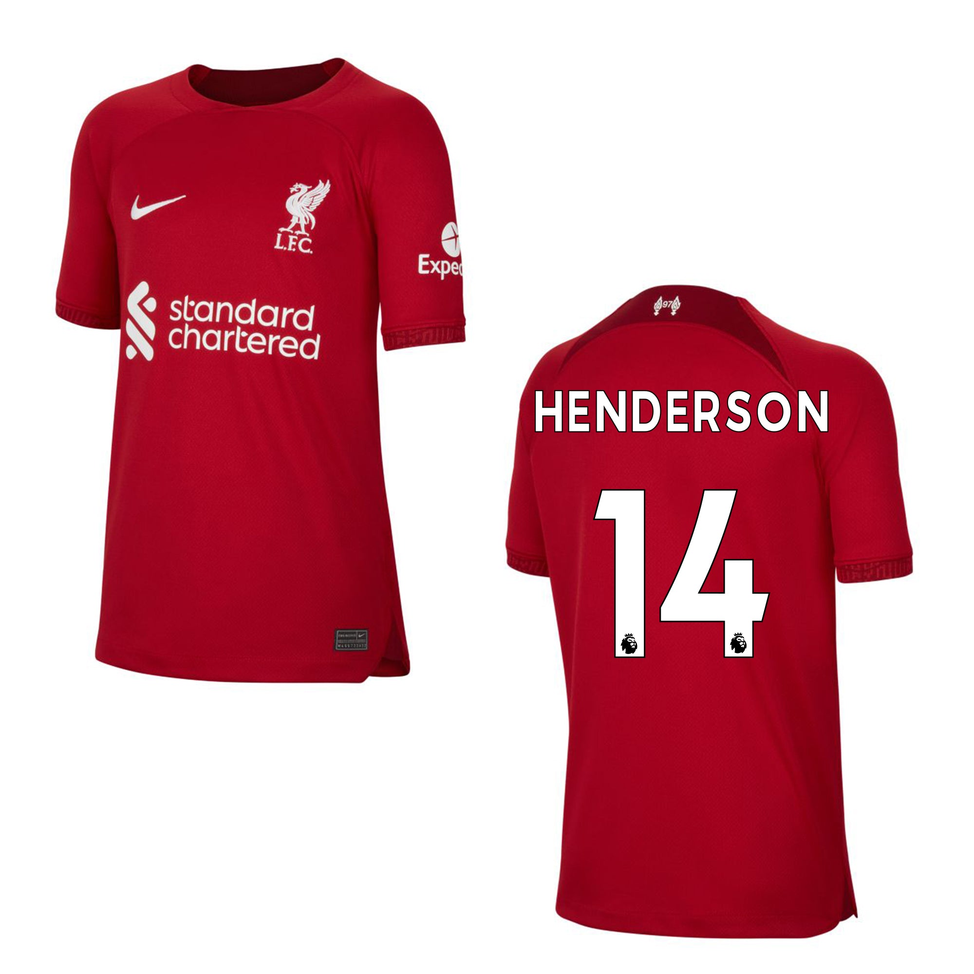 nike FC LIVERPOOL Trikot Home Kinder 22 / 23 - HENDERSON 14