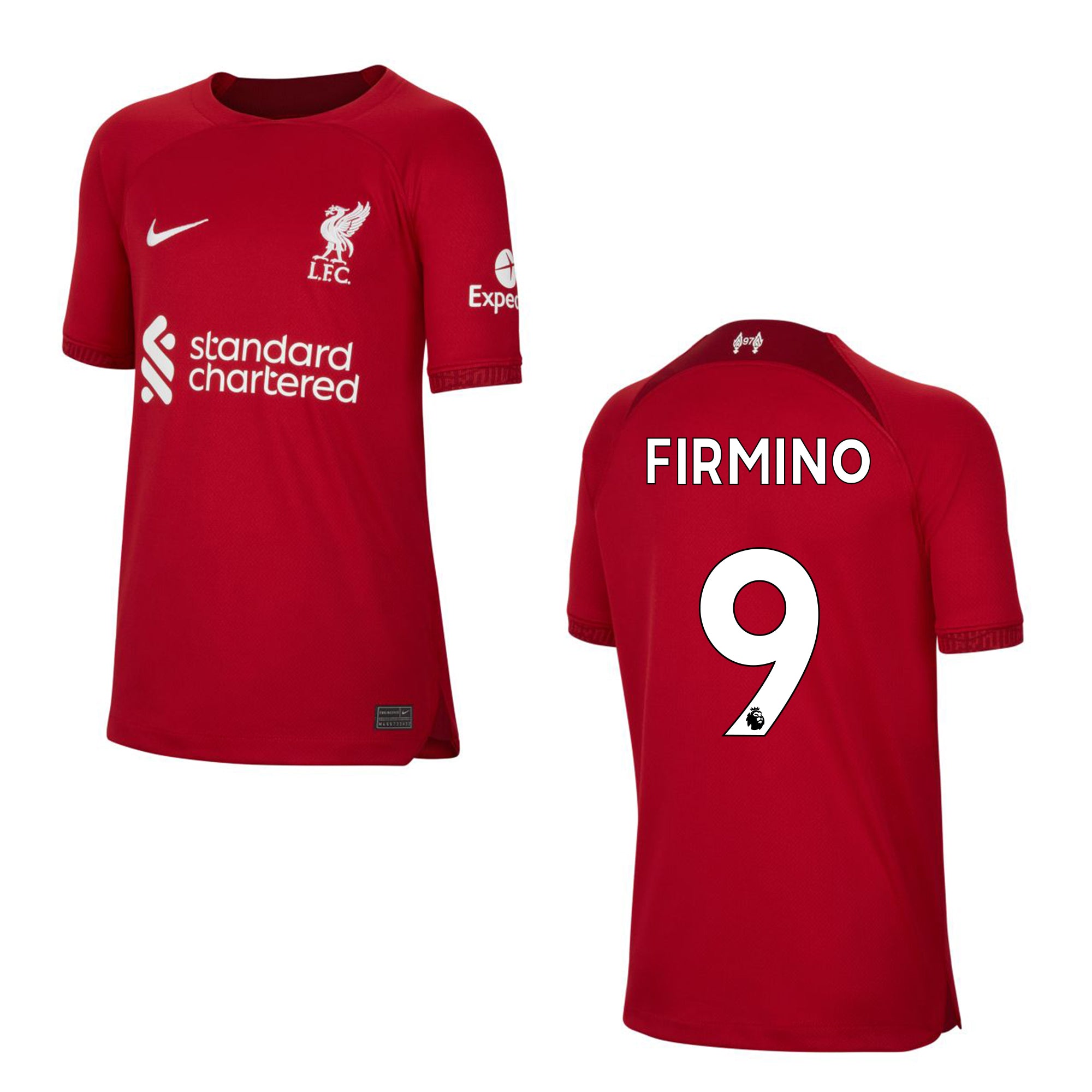 nike FC LIVERPOOL Trikot Home Kinder 22 / 23 - FIRMINO 9