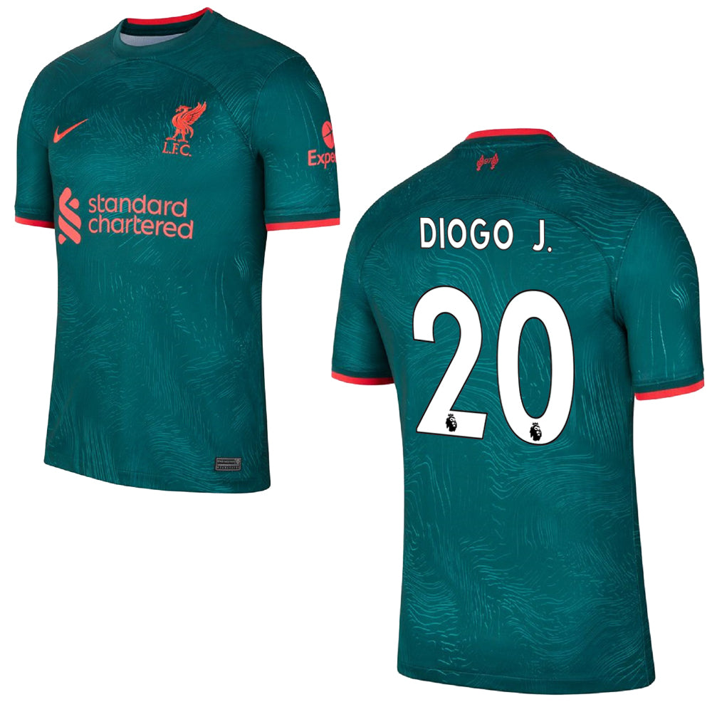 nike FC LIVERPOOL Trikot 3rd Herren 22 / 23 - DIOGO J. 20