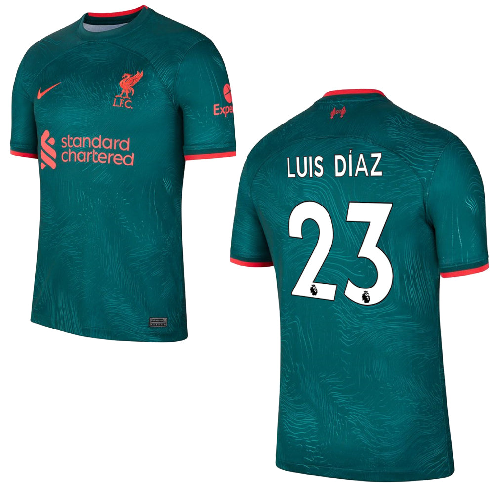 nike FC LIVERPOOL Trikot 3rd Herren 22 / 23 - LUIS DIAZ 23