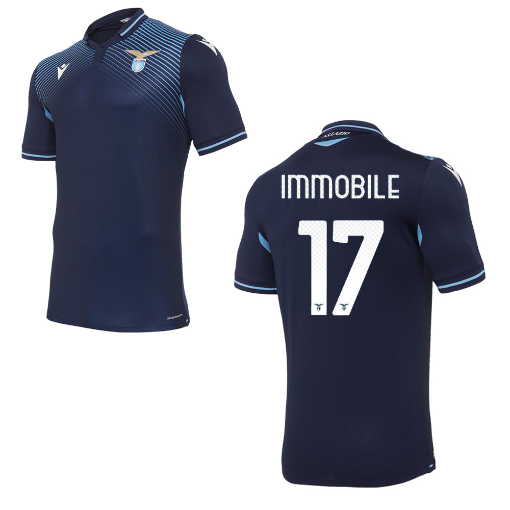 macron SS LAZIO ROM Trikot 3rd Kinder 20 / 21 - IMMOBILE 17