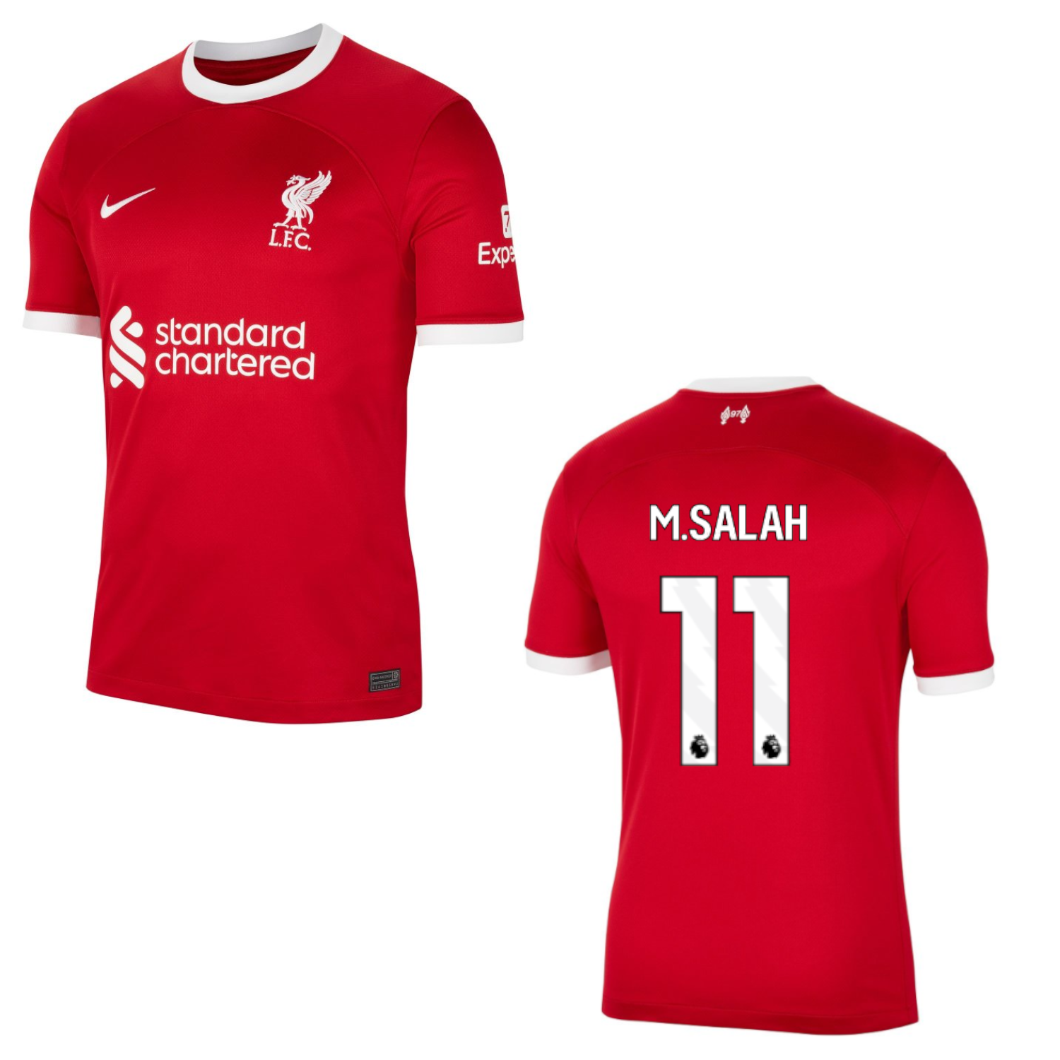 FC LIVERPOOL Trikot Home Authentic Herren 23 / 24 - M.SALAH 11