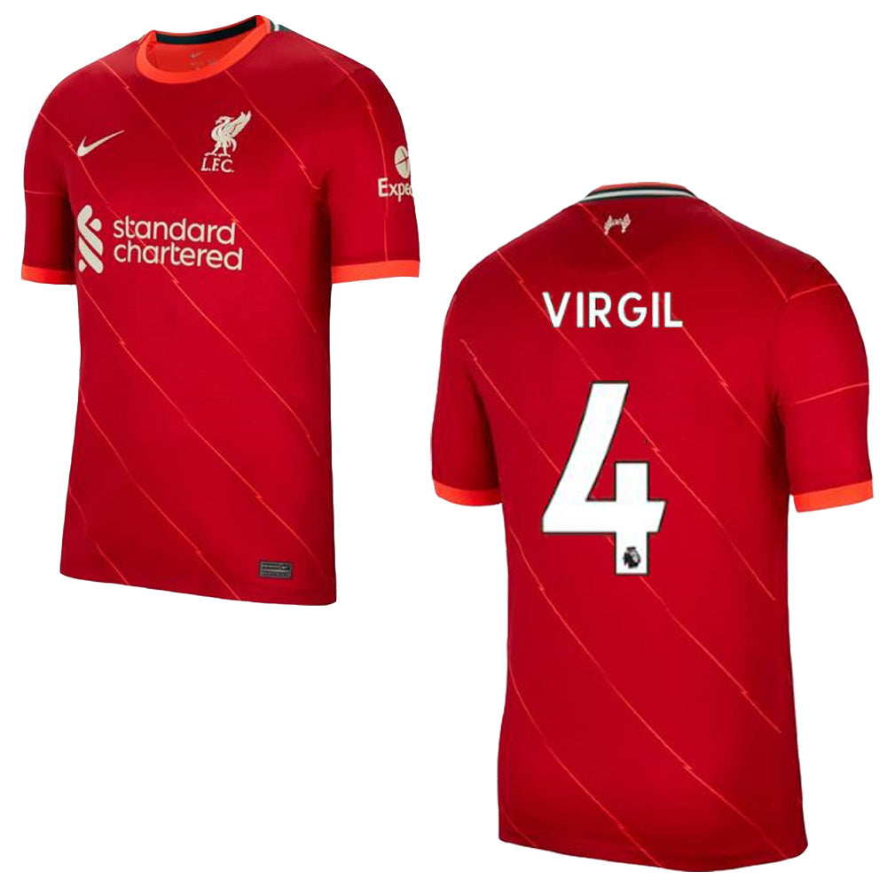 FC LIVERPOOL Trikot Home Kinder 21 / 22 - VIRGIL 4